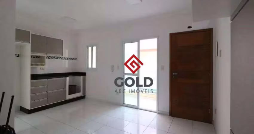 Apartamento com 2 dormitórios para alugar, 51 m² por r$ 2.824,69/mês - parque das nações - santo andré/sp