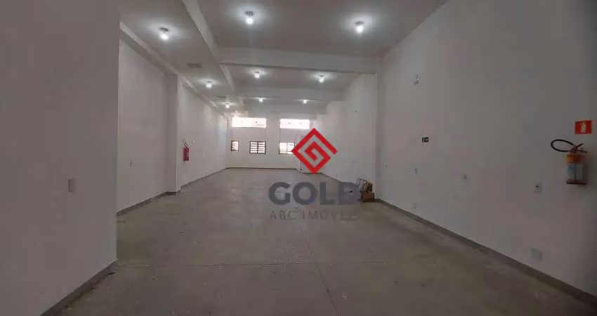 Galpão para alugar, 130 m² por r$ 6.640,00/mês - vila curuçá - santo andré/sp