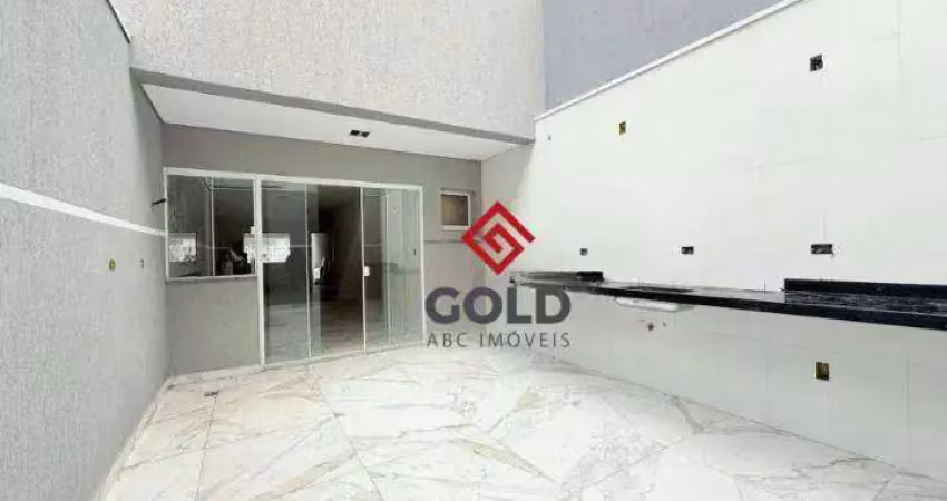 Sobrado com 3 dormitórios à venda, 126 m² por r$ 720.000,00 - jardim utinga - santo andré/sp