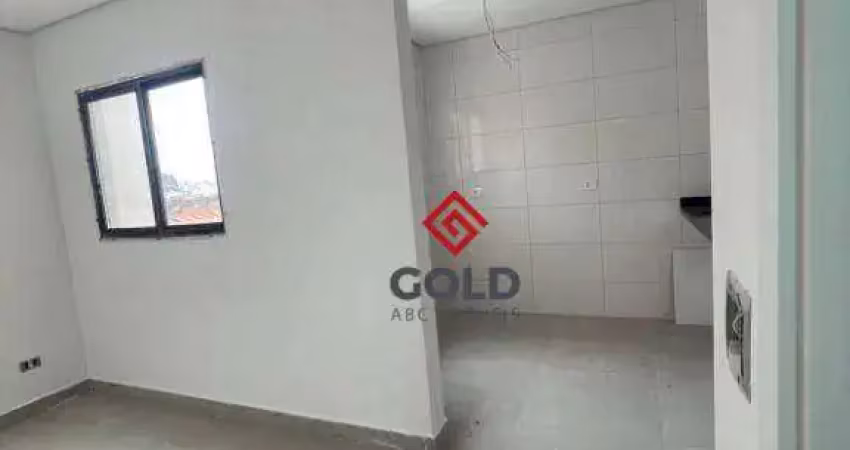 Apartamento, 48 m² - venda por r$ 370.000,00 ou aluguel por r$ 2.400,00/mês - vila são pedro - santo andré/sp