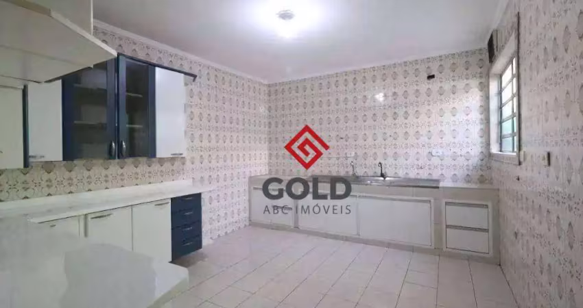 Casa com 3 dormitórios para alugar, 120 m² por r$ 2.312,49/mês - parque novo oratório - santo andré/sp