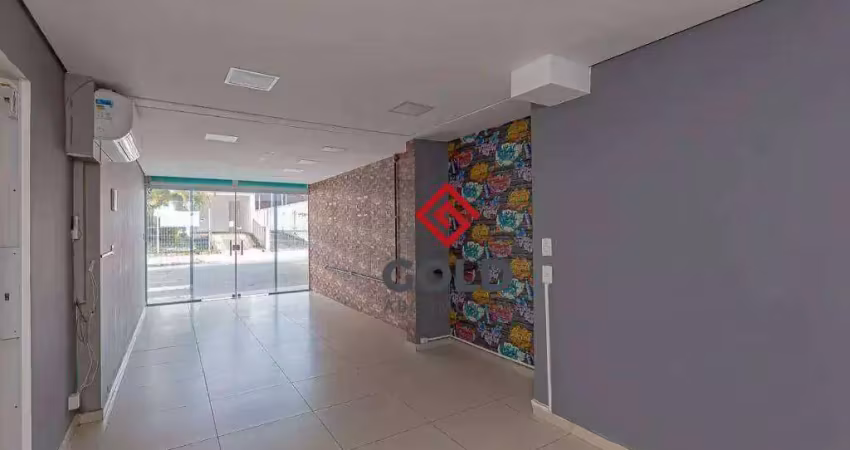 Salão para alugar, 45 m² por r$ 2.800,00/mês - parque das nações - santo andré/sp
