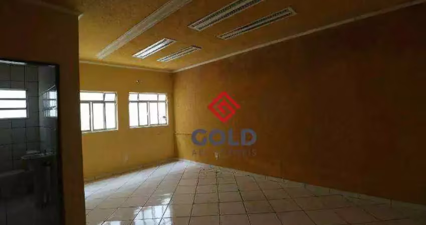 Sala para alugar, 20 m² por r$ 1.200,00/mês - vila américa - santo andré/sp