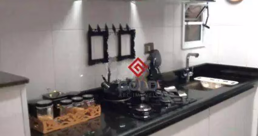 Apartamento com 2 dormitórios, 57 m² - venda por r$ 309.000,00 ou aluguel por r$ 2.160,00/mês - jardim das maravilhas - santo andré/sp