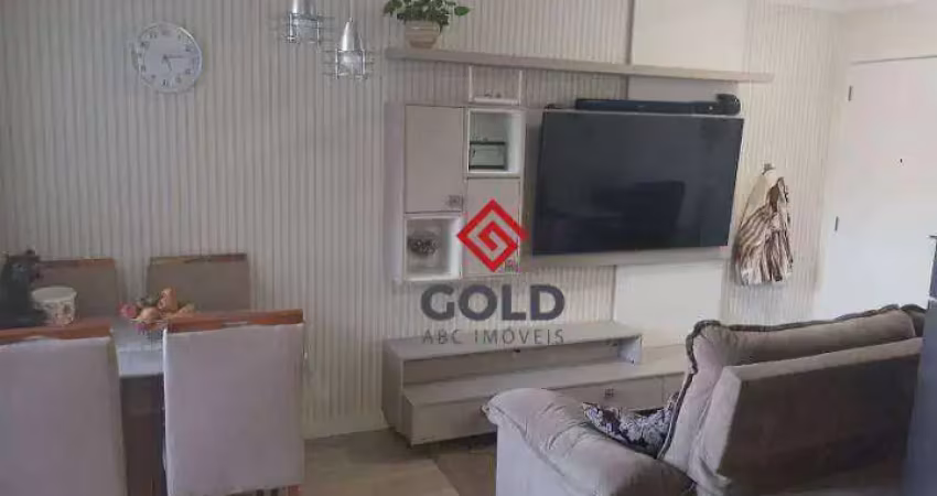 Apartamento com 2 dormitórios à venda, 50 m² por r$ 260.000,00 - vila joão ramalho - santo andré/sp