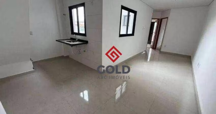 Cobertura com 2 dormitórios à venda, 101 m² por r$ 485.000,00 - parque novo oratório - santo andré/sp