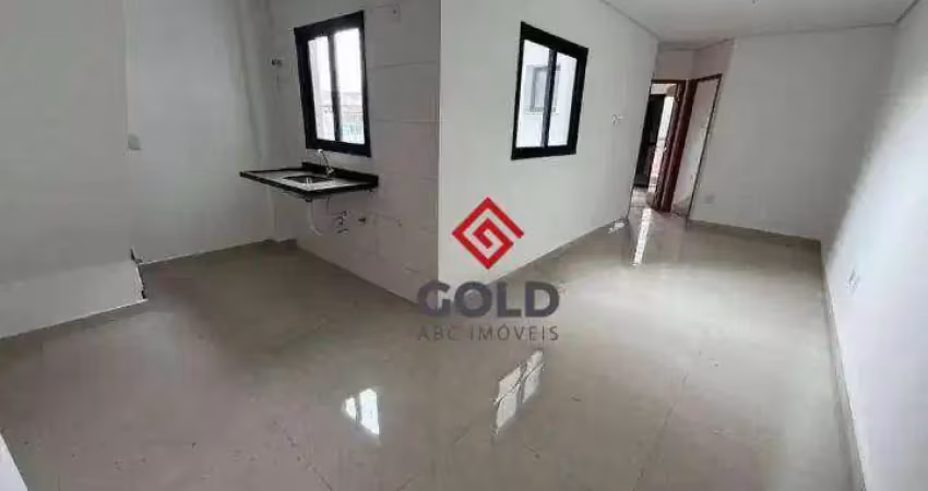 Cobertura com 2 dormitórios à venda, 101 m² por r$ 465.000,00 - parque novo oratório - santo andré/sp