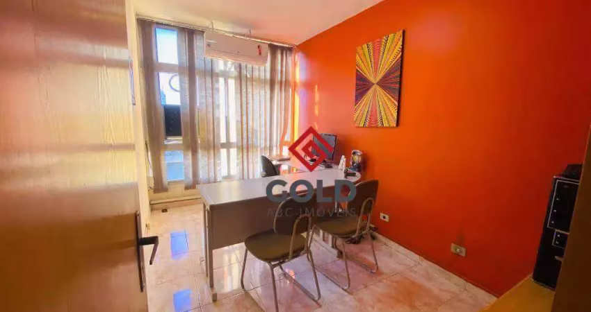 Sala à venda, 47 m² por r$ 145.000,00 - centro - santo andré/sp