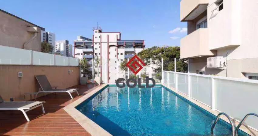 Apartamento com 2 dormitórios para alugar, 64 m² por r$ 4.500,00/mês - centro - santo andré/sp