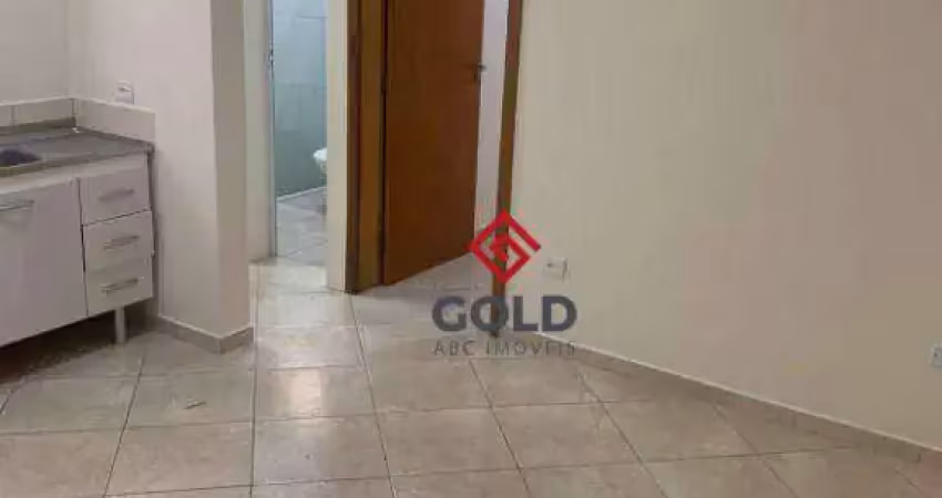 Apartamento com 1 dormitório para alugar, 40 m² por r$ 1.680,00/mês - vila são pedro - santo andré/sp