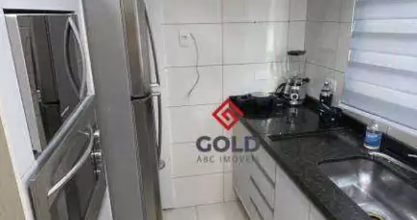 Apartamento com 2 dormitórios, 56 m² - venda por r$ 400.000,00 ou aluguel por r$ 2.366,77/mês - jardim das maravilhas - santo andré/sp