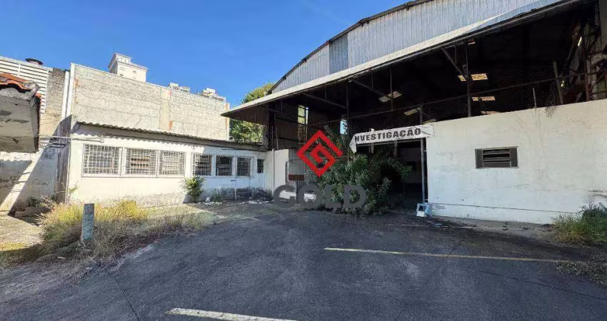 Galpão para alugar, 700 m² por r$ 34.478,00/mês - jardim - santo andré/sp