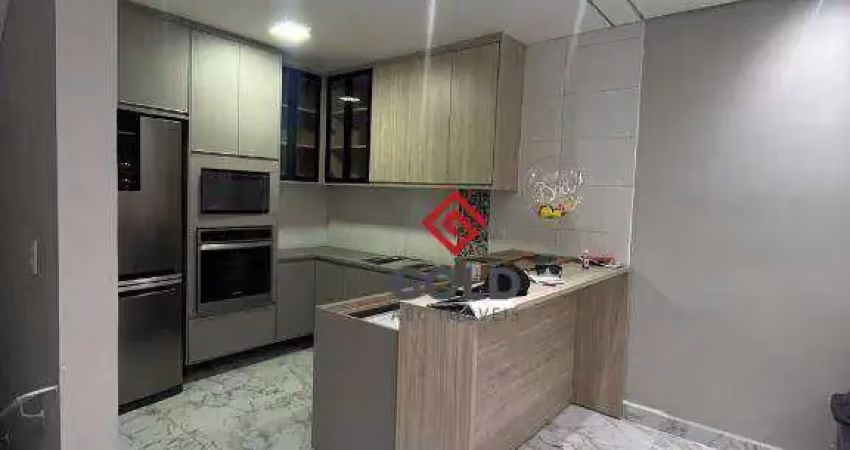 Sobrado à venda, 143 m² por r$ 650.000,00 - vila camilópolis - santo andré/sp