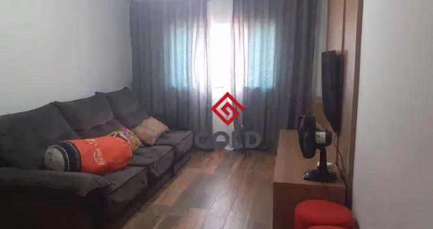 Sobrado com 3 dormitórios à venda, 133 m² por r$ 753.000,00 - jardim santo antônio - santo andré/sp