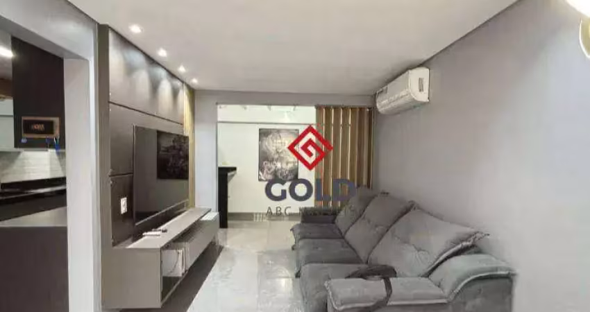 Sobrado com 3 dormitórios à venda, 89 m² por r$ 860.000,00 - vila metalúrgica - santo andré/sp