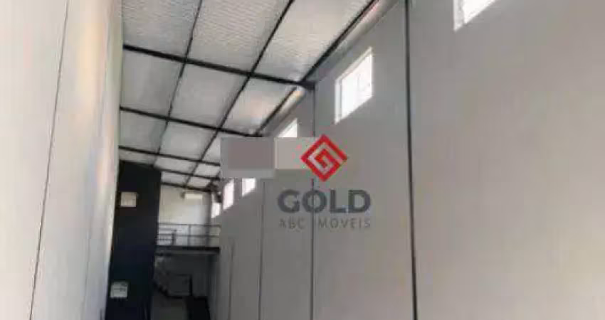 Galpão, 170 m² - venda por r$ 1.500.000 ou aluguel por r$ 6.075/mês - vila sacadura cabral - santo andré/sp