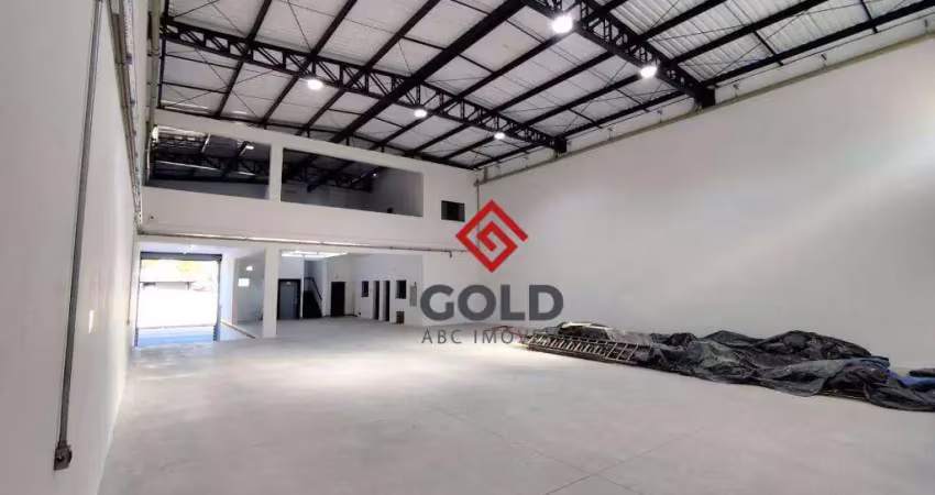 Galpão para alugar, 633 m² por r$ 29.650/mês - centro - são caetano do sul/sp