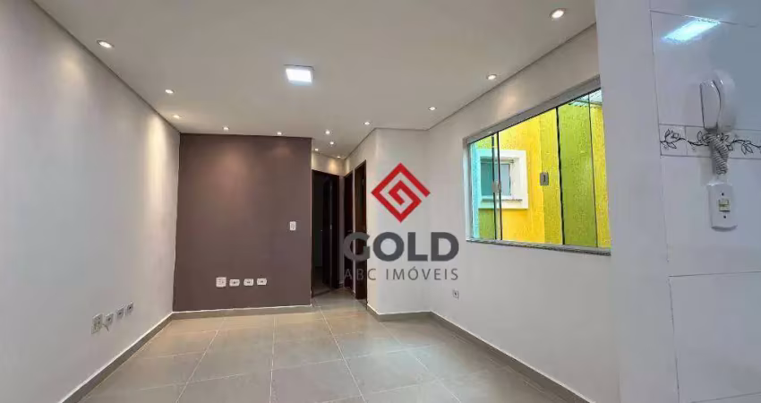 Apartamento com 2 dormitórios para alugar, 50 m² por r$ 1.770,00/mês - vila metalúrgica - santo andré/sp