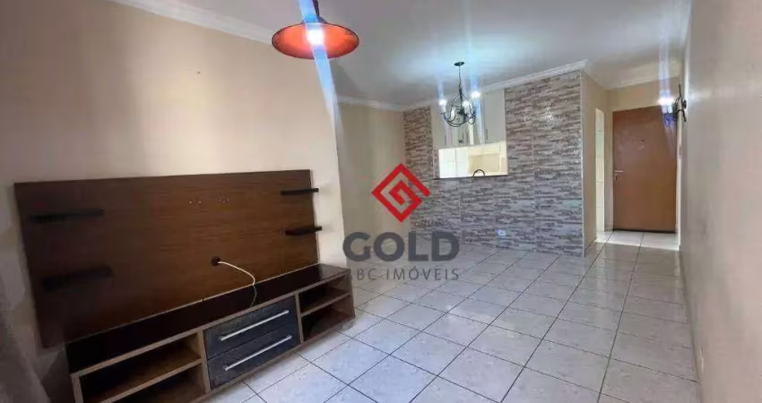 Apartamento com 3 dormitórios para alugar, 68 m² por r$ 2.762/mês - utinga - santo andré/sp
