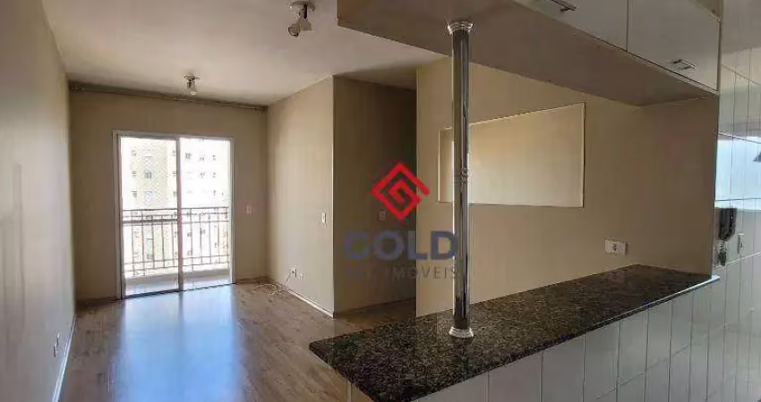 Apartamento com 3 dormitórios para alugar, 62 m² por r$ 3.399,00/mês - campestre - santo andré/sp