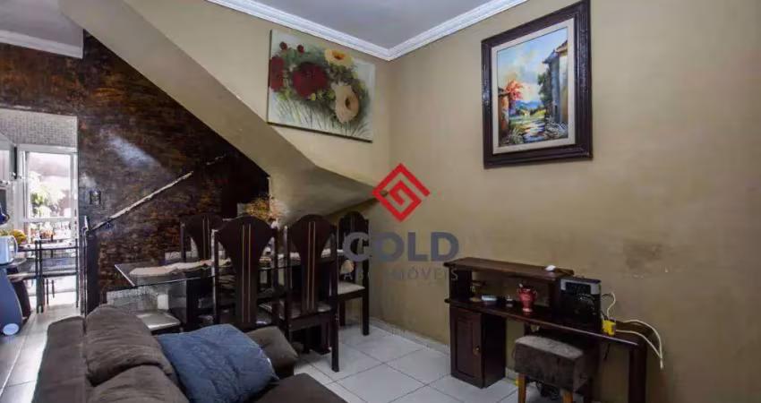 Sobrado com 3 dormitórios à venda, 210 m² por r$ 500.000,00 - vila bela vista - santo andré/sp