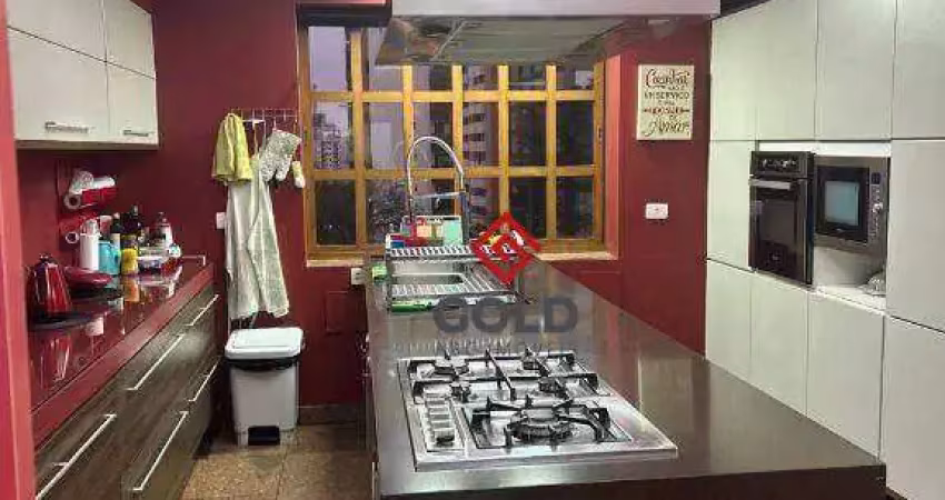 Apartamento com 4 dormitórios à venda, 440 m² por r$ 3.190.000 - vila bastos - santo andré/sp