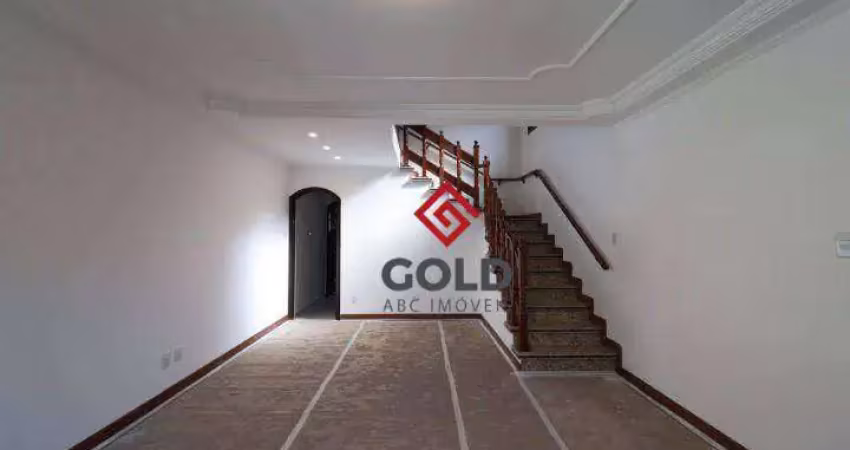 Sobrado com 4 dormitórios, 270 m² - venda por r$ 1.500.000,00 ou aluguel por r$ 8.680,00/mês - vila camilópolis - santo andré/sp