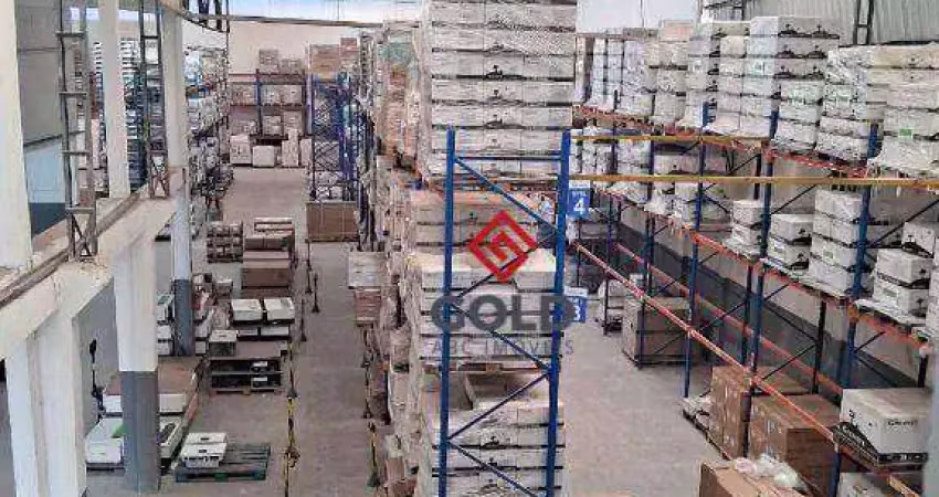 Galpão, 3700 m² - venda por r$ 14.900.000,00 ou aluguel por r$ 128.106,42/mês - jardim - santo andré/sp