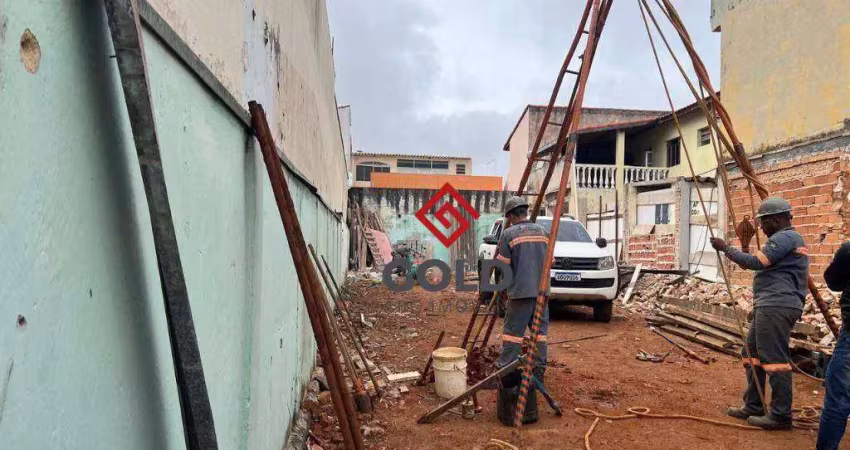 Terreno à venda, 240 m² por r$ 560.000,00 - vila camilópolis - santo andré/sp
