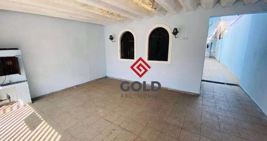 Casa com 3 dormitórios para alugar, 150 m² por r$ 2.355,35/mês - utinga - santo andré/sp