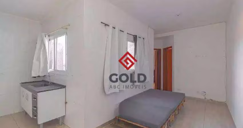 Cobertura com 2 dormitórios, 77 m² - venda por r$ 320.000,00 ou aluguel por r$ 2.360,00/mês - parque marajoara - santo andré/sp