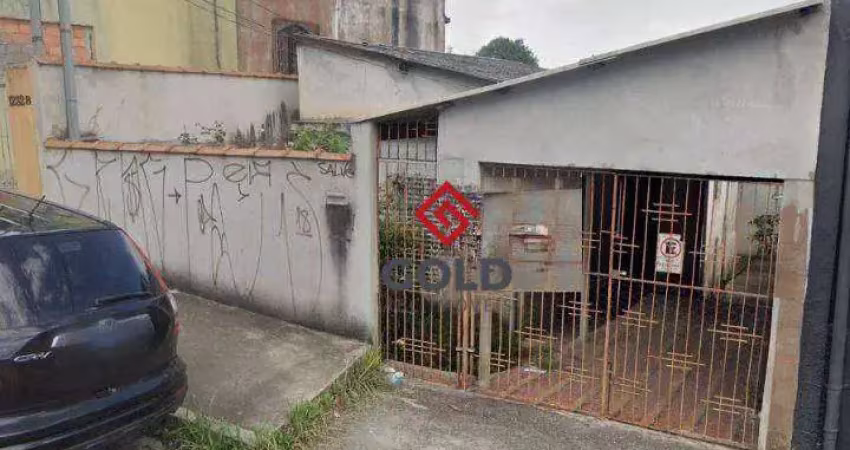 Terreno à venda, 218 m² por r$ 480.000,00 - parque das nações - santo andré/sp