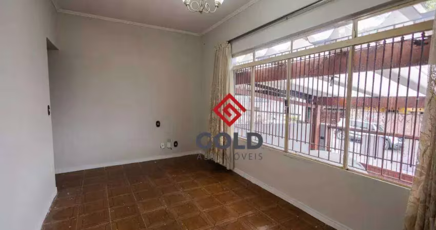 Casa com 3 dormitórios para alugar, 129 m² por r$ 3.420,00/mês - vila camilópolis - santo andré/sp