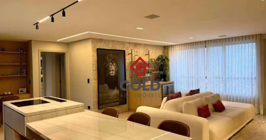 Apartamento com 3 dormitórios à venda, 120 m² por r$ 1.750.000 - campestre - santo andré/sp