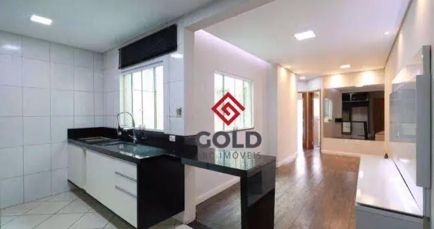 Cobertura com 2 dormitórios, 110 m² - venda por r$ 590.000,00 ou aluguel por r$ 3.441,00/mês - vila alzira - santo andré/sp