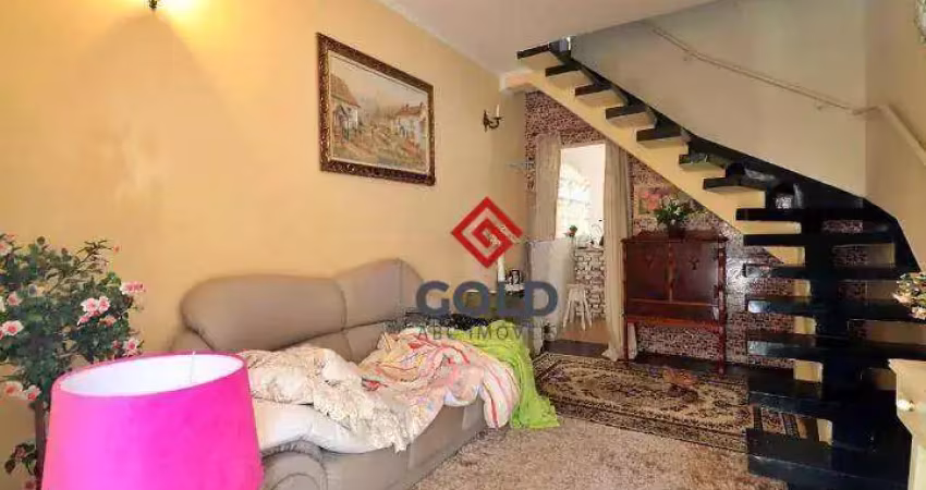Sobrado com 4 dormitórios à venda, 199 m² por r$ 735.000,00 - vila metalúrgica - santo andré/sp