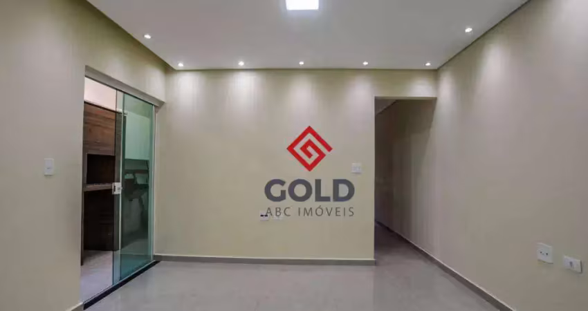 Apartamento com 3 dormitórios para alugar, 83 m² por r$ 3.220,00/mês - vila metalúrgica - santo andré/sp