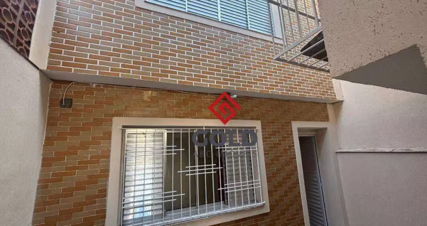 Sobrado com 2 dormitórios para alugar, 145 m² por r$ 2.365,00/mês - jardim utinga - santo andré/sp