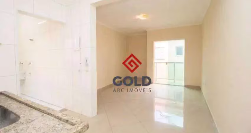 Apartamento com 2 dormitórios para alugar, 74 m² por r$ 2.460,00/mês - paraíso - santo andré/sp