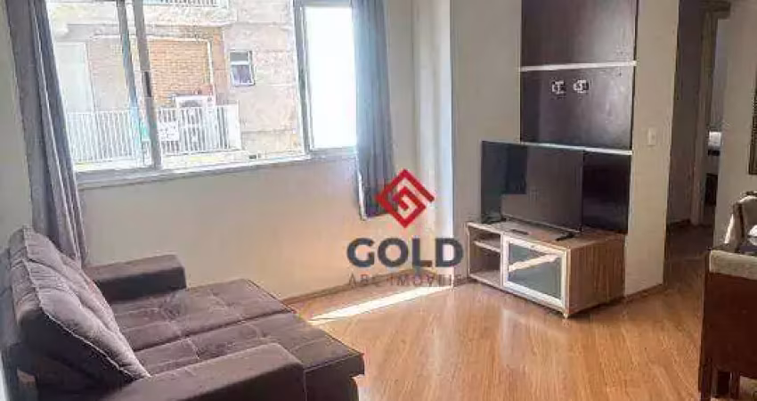 Apartamento com 2 dormitórios para alugar, 68 m² por r$ 3.890,00/mês - jardim - santo andré/sp
