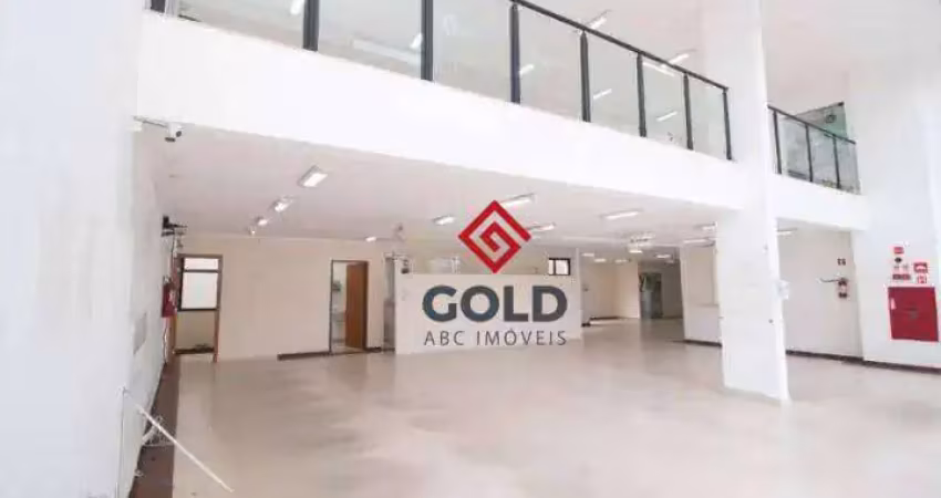Salão para alugar, 769 m² por r$ 54.660,00/mês - jardim - santo andré/sp