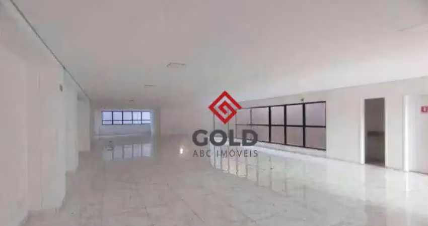 Salão para alugar, 300 m² por r$ 20.641,62/mês - jardim - santo andré/sp