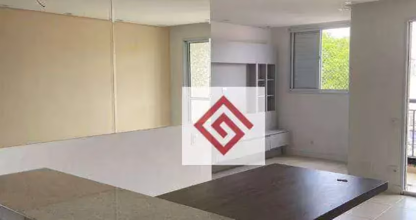 Apartamento com 2 dormitórios para alugar, 64 m² por r$ 3.530,00/mês - vila camilópolis - santo andré/sp