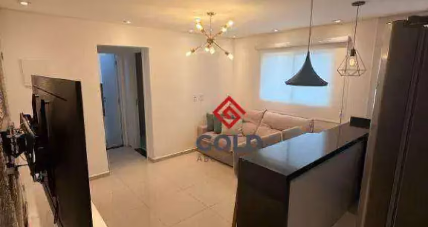 Cobertura com 2 dormitórios à venda, 92 m² por r$ 550.000,00 - parque das nações - santo andré/sp