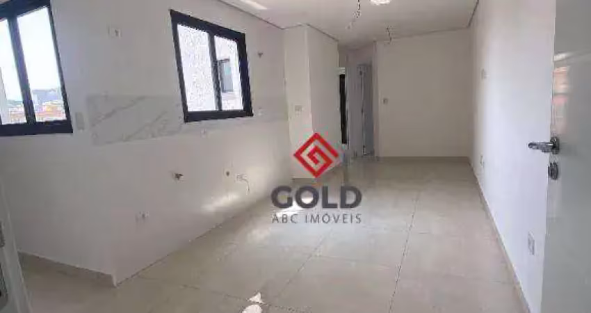 Cobertura com 2 dormitórios à venda, 100 m² por r$ 470.000,00 - parque oratório - santo andré/sp