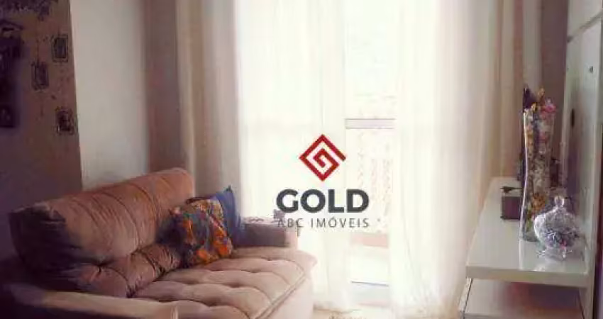 Apartamento com 2 dormitórios à venda, 48 m² por r$ 260.000,00 - vila joão ramalho - santo andré/sp
