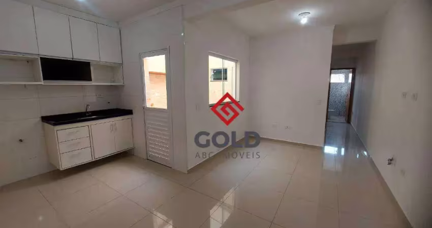 Apartamento com 2 dormitórios, 48 m² - venda por r$ 337.000,00 ou aluguel por r$ 2.250,00/mês - parque oratório - santo andré/sp