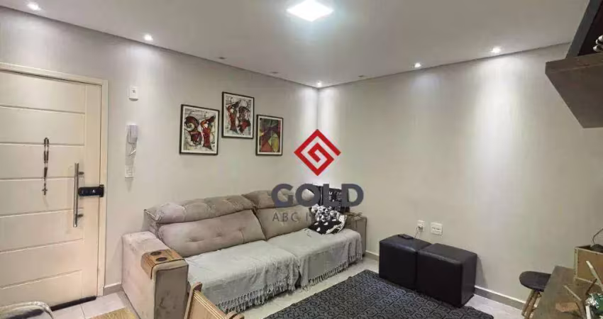 Apartamento com 3 dormitórios à venda, 75 m² por r$ 550.000,00 - vila metalúrgica - santo andré/sp
