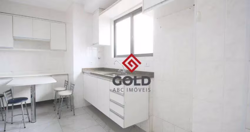 Apartamento com 2 dormitórios para alugar, 80 m² por r$ 4.090,73/mês - vila valparaíso - santo andré/sp