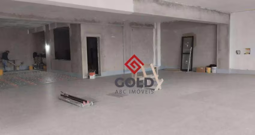 Salão para alugar, 153 m² por r$ 15.300,00/mês - vila gilda - santo andré/sp